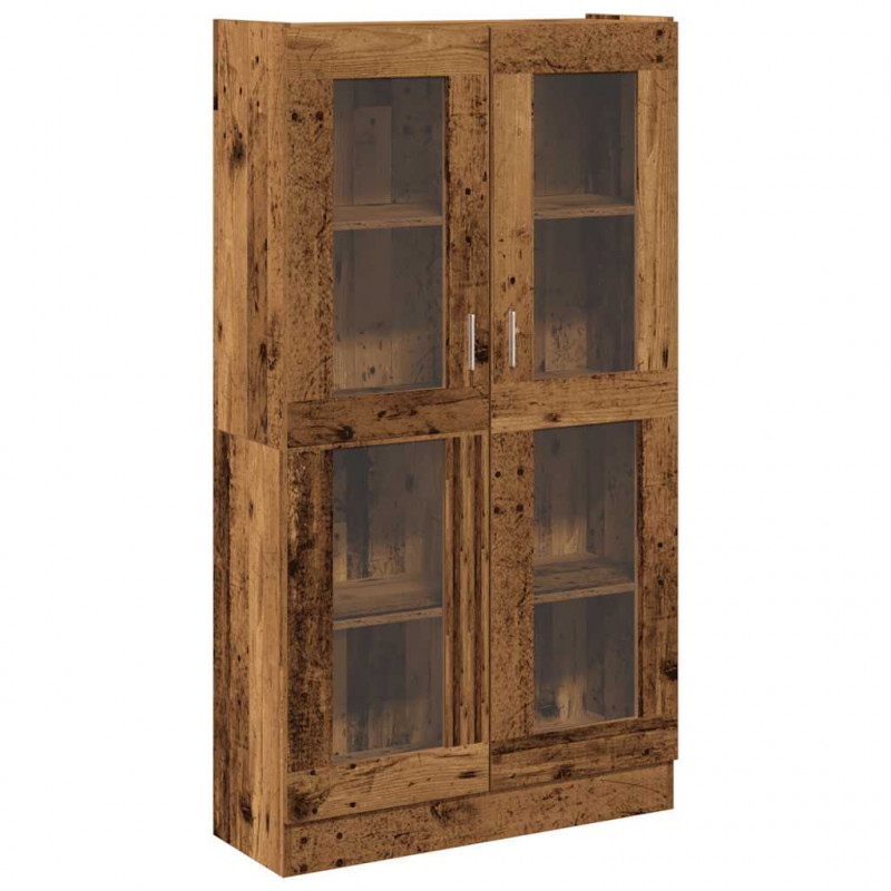Szafka, stare drewno, 82,5x30,5x150 cm, materiał drewnopochodny