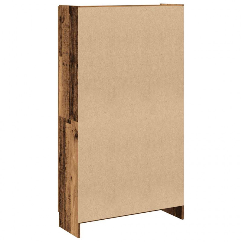 Szafka, stare drewno, 82,5x30,5x150 cm, materiał drewnopochodny