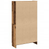 Szafka, stare drewno, 82,5x30,5x150 cm, materiał drewnopochodny