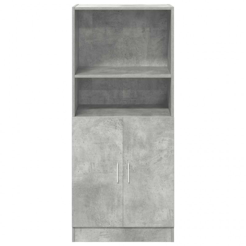 Szafka kuchenna, szarość betonu, 57x41,5x131,5 cm