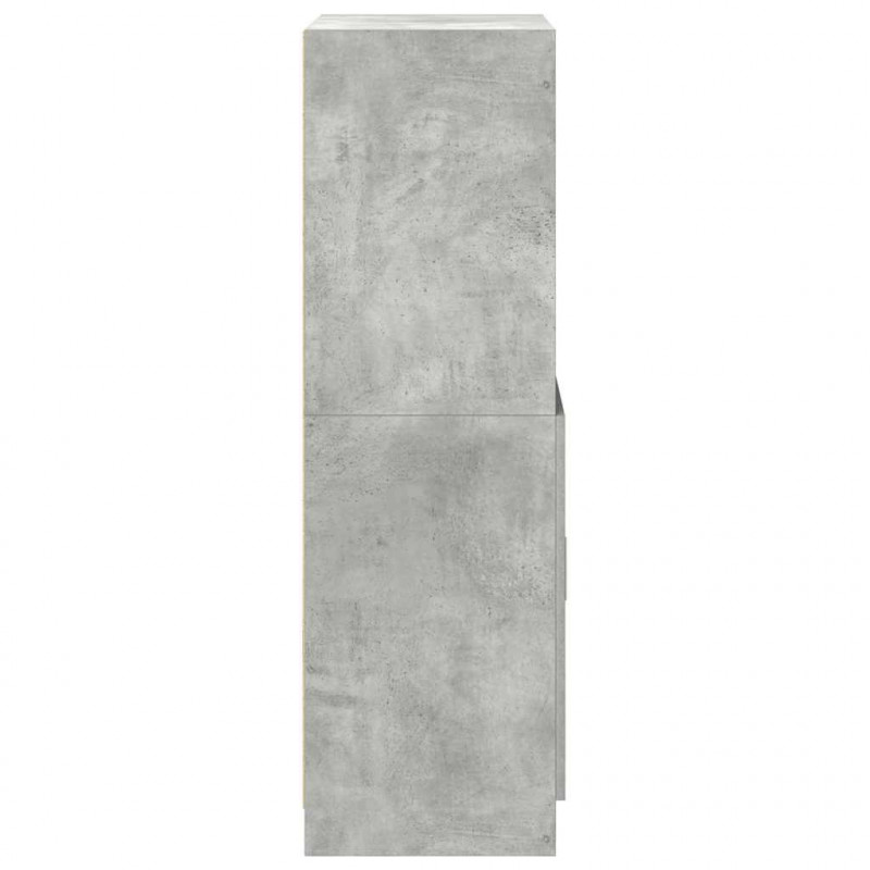 Szafka kuchenna, szarość betonu, 57x41,5x131,5 cm