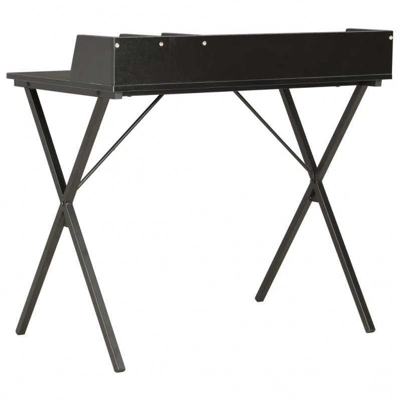 Biurko, czarne, 80 x 50 x 84 cm