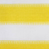 Parawan balkonowy, żółto-biały, 75x300 cm, HDPE