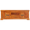 Szafka pod TV, 119x30x40 cm, lite drewno akacjowe