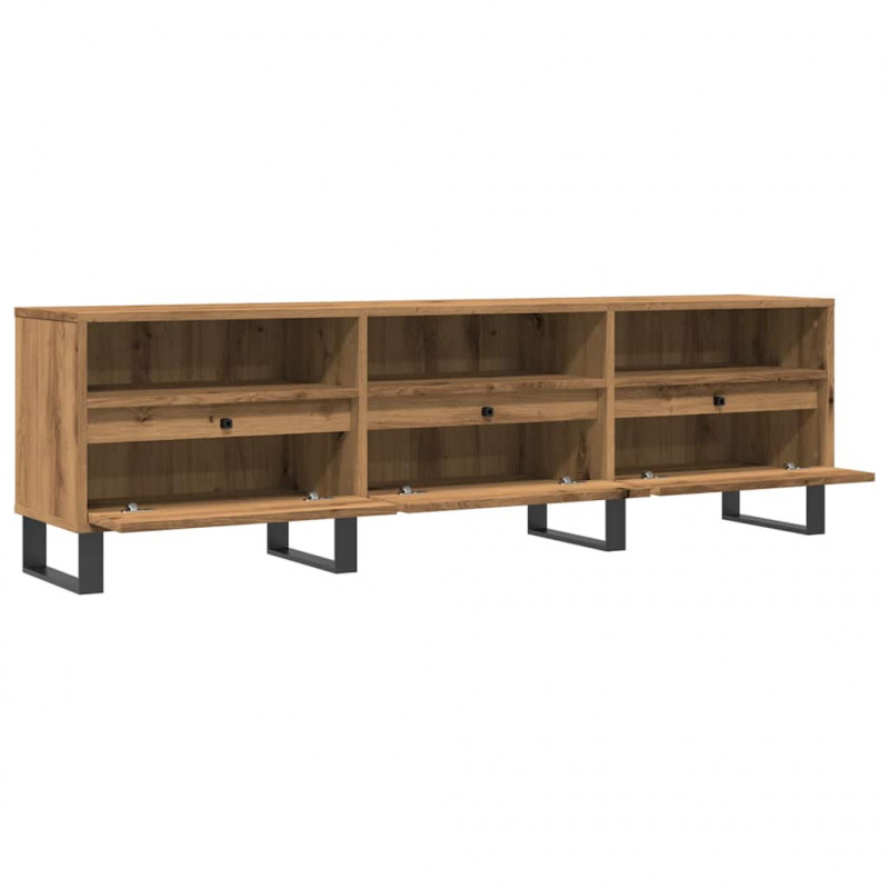 Szafka pod TV, dąb artisan, 150x30x44,5 cm