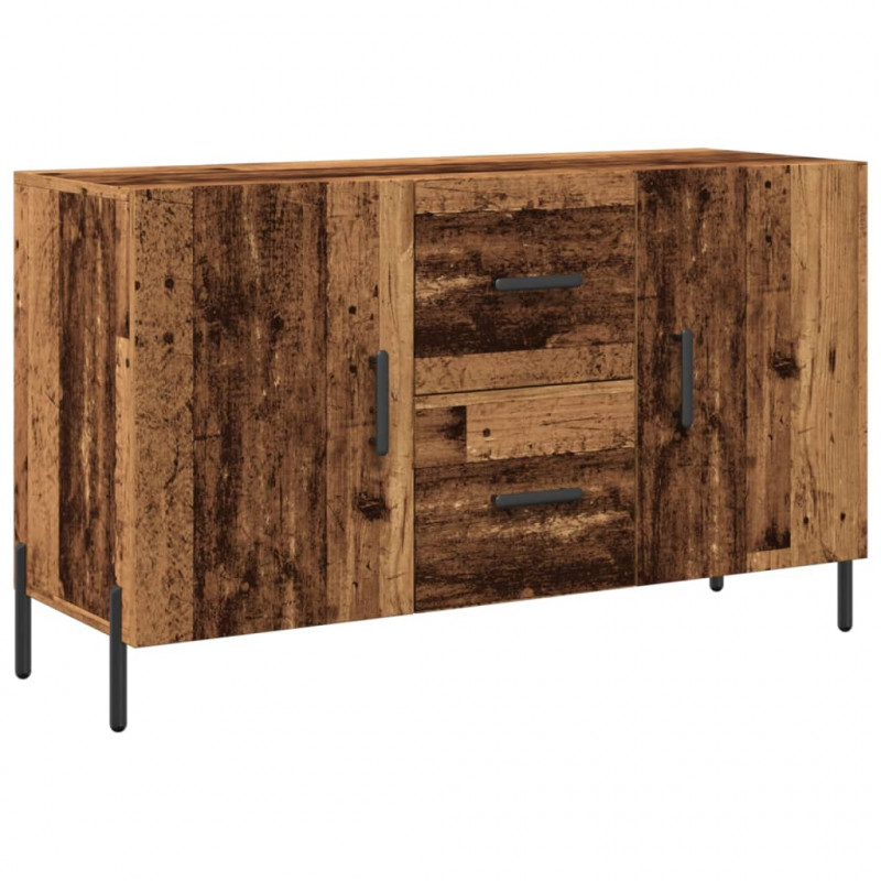 Komoda, stare drewno, 100x36x60 cm, materiał drewnopochodny