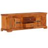 Szafka pod TV, 119x30x40 cm, lite drewno akacjowe