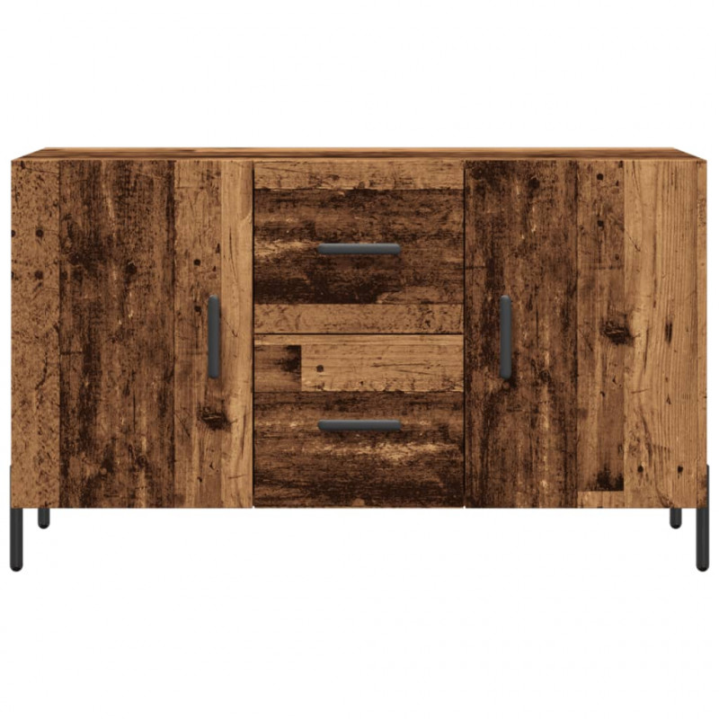 Komoda, stare drewno, 100x36x60 cm, materiał drewnopochodny