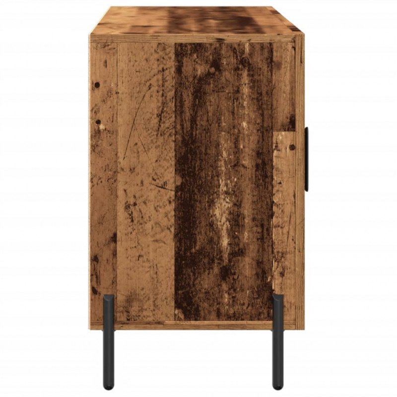 Komoda, stare drewno, 100x36x60 cm, materiał drewnopochodny