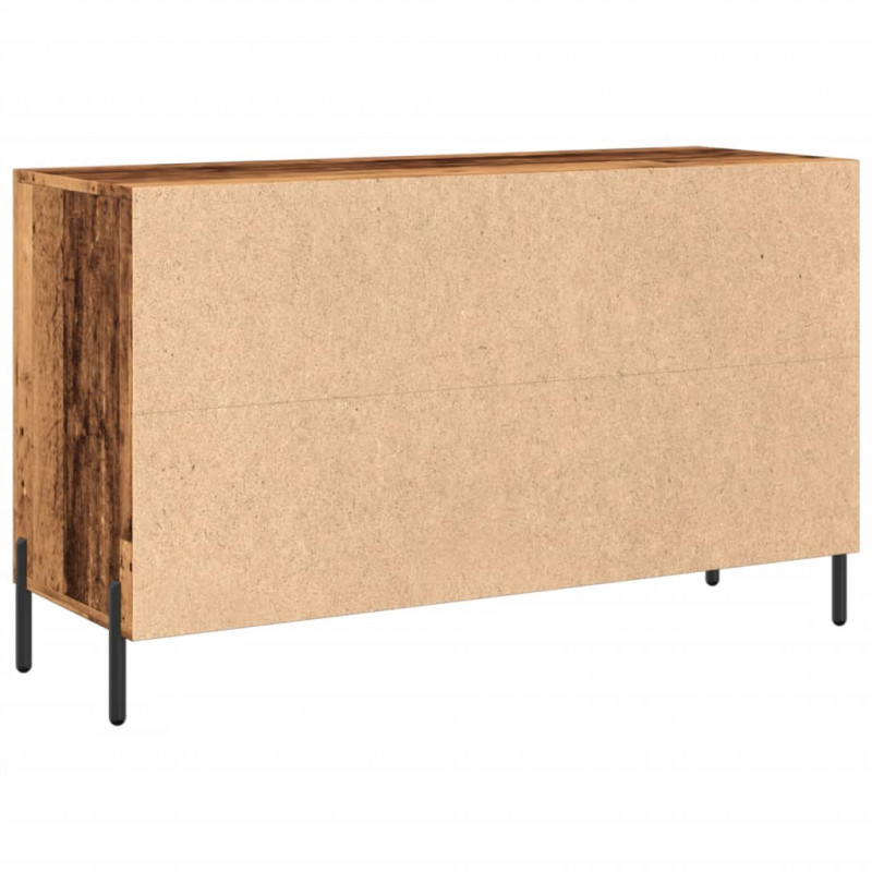 Komoda, stare drewno, 100x36x60 cm, materiał drewnopochodny