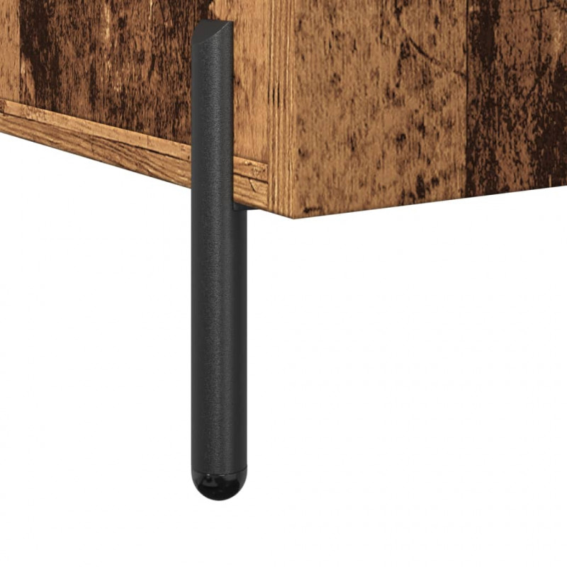 Komoda, stare drewno, 100x36x60 cm, materiał drewnopochodny