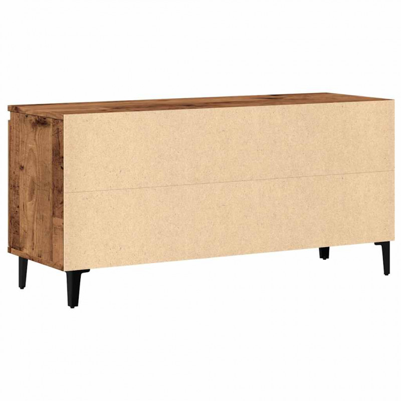 Szafka pod TV, stare drewno, 102x35x50 cm