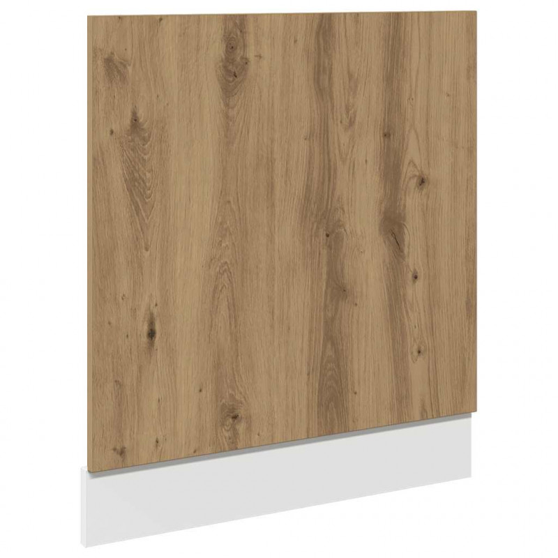 Panel do zabudowy zmywarki, kolor dąb artisan, 60x1,5x67 cm