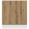 Panel do zabudowy zmywarki, kolor dąb artisan, 60x1,5x67 cm