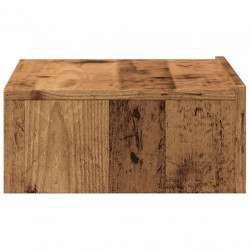 Szafka telewizyjna z LED, stare drewno, 60x35x15,5 cm