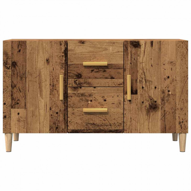 Komoda, stare drewno, 100x36x60 cm, materiał drewnopochodny