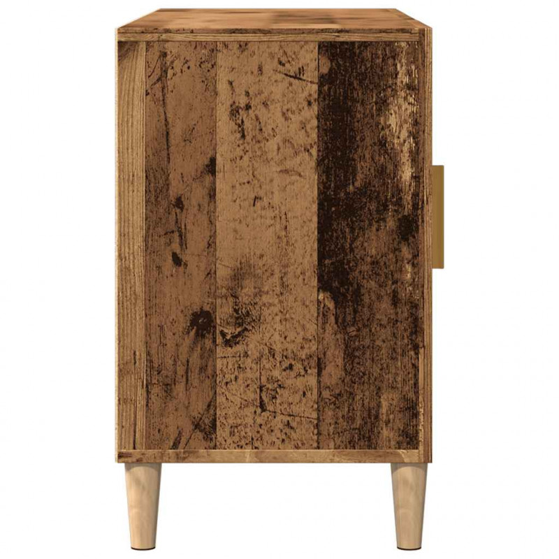 Komoda, stare drewno, 100x36x60 cm, materiał drewnopochodny