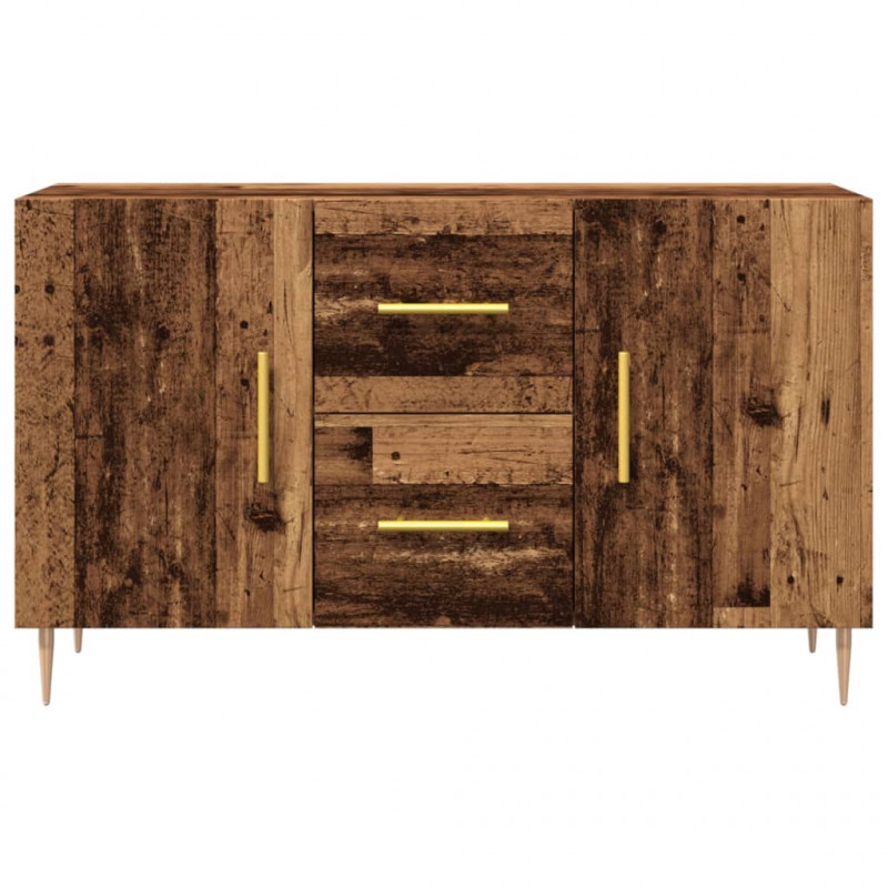 Komoda, stare drewno, 100x36x60 cm, materiał drewnopochodny