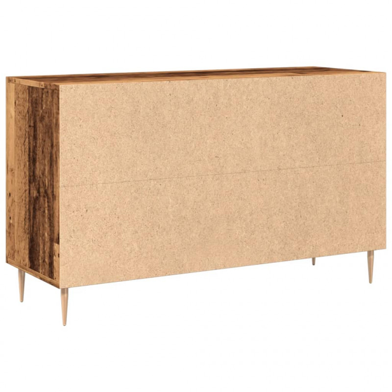 Komoda, stare drewno, 100x36x60 cm, materiał drewnopochodny