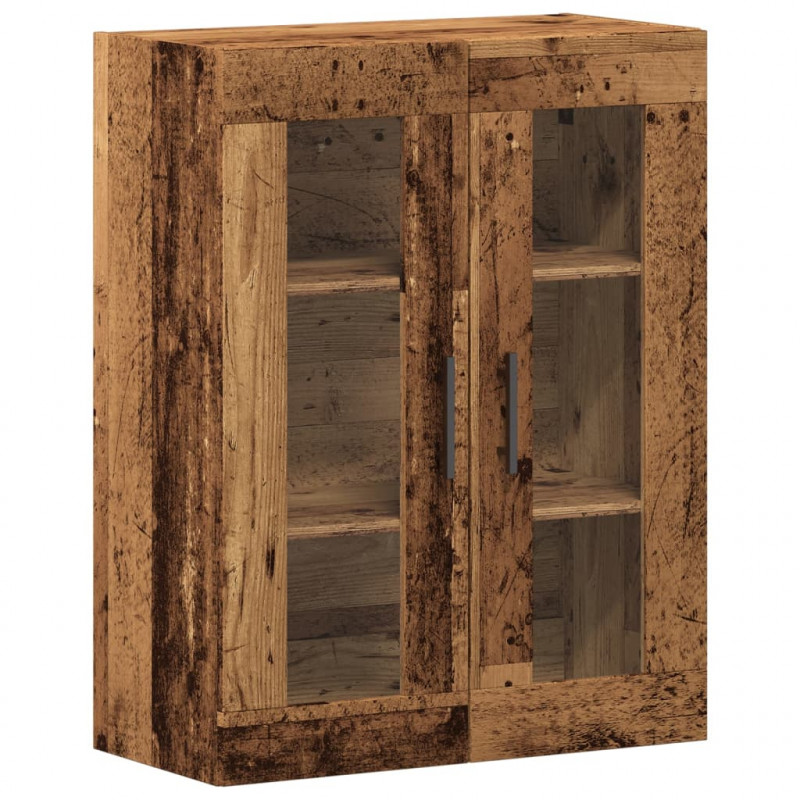 Szafka, stare drewno, 69,5x34x90 cm, materiał drewnopochodny