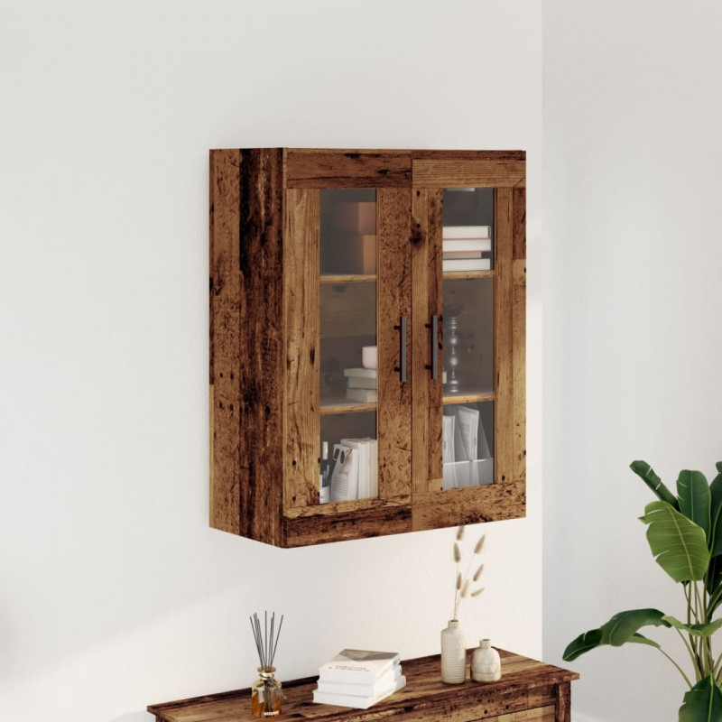 Szafka, stare drewno, 69,5x34x90 cm, materiał drewnopochodny