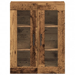 Szafka, stare drewno, 69,5x34x90 cm, materiał drewnopochodny