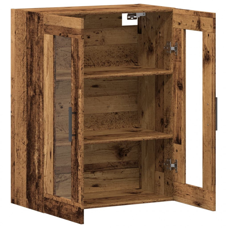 Szafka, stare drewno, 69,5x34x90 cm, materiał drewnopochodny