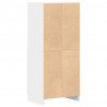 Szafka kuchenna, biała 57x41,5x131,5 cm materiał drewnopochodny