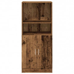 Szafka kuchenna, stare drewno, 57x41,5x131,5 cm