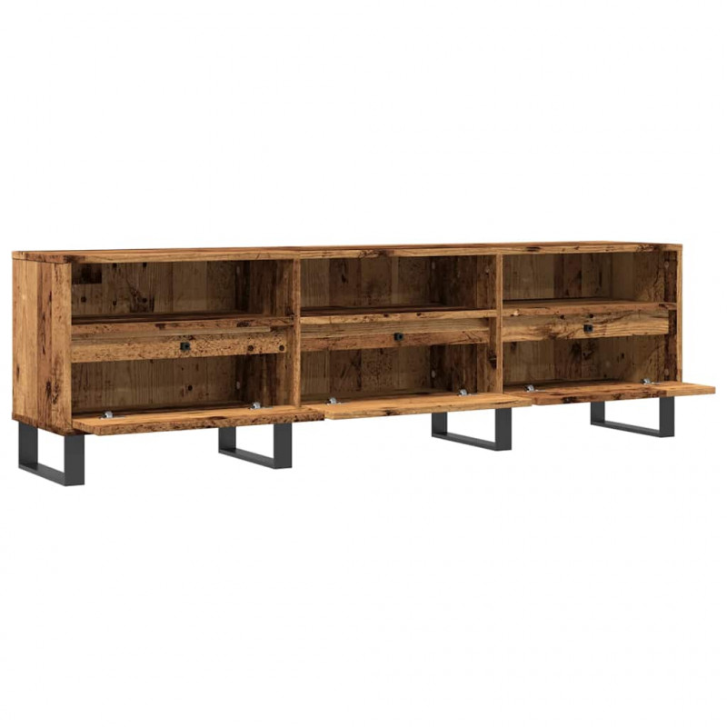 Szafka pod TV, stare drewno, 150x30x44,5 cm