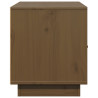 Szafka pod TV, miodowy brąz, 80x34x40 cm, lite drewno sosnowe