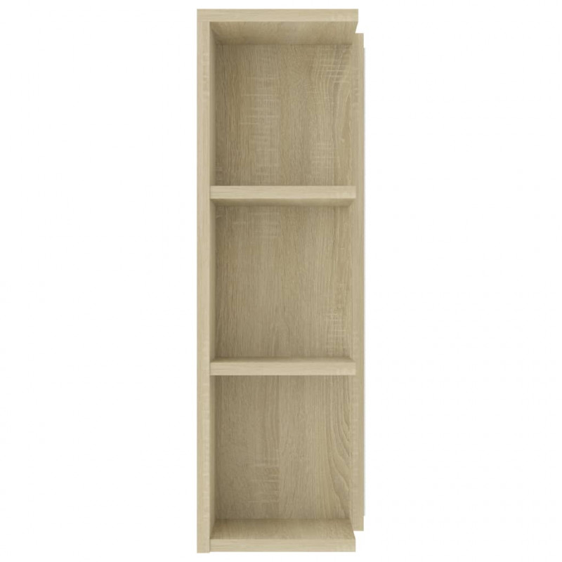 Szafka łazienkowa, dąb sonoma, 80 x 20,5 x 64 cm