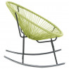 Krzesło ogrodowe Acapulco, rattan PE, zielone