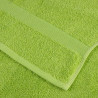 Ręczniki premium SOLUND, 2 szt., zielone, 70x140 cm, 600 g/cm²