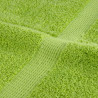 Ręczniki premium SOLUND, 2 szt., zielone, 70x140 cm, 600 g/cm²