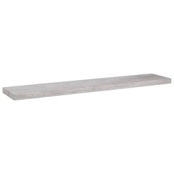 Półka ścienna, szarość betonu, 120 x 23,5 x 3,8 cm, MDF