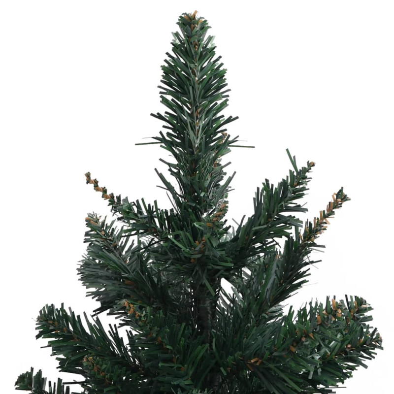 Sztuczna choinka ze stojakiem, zielona, 60 cm, PVC