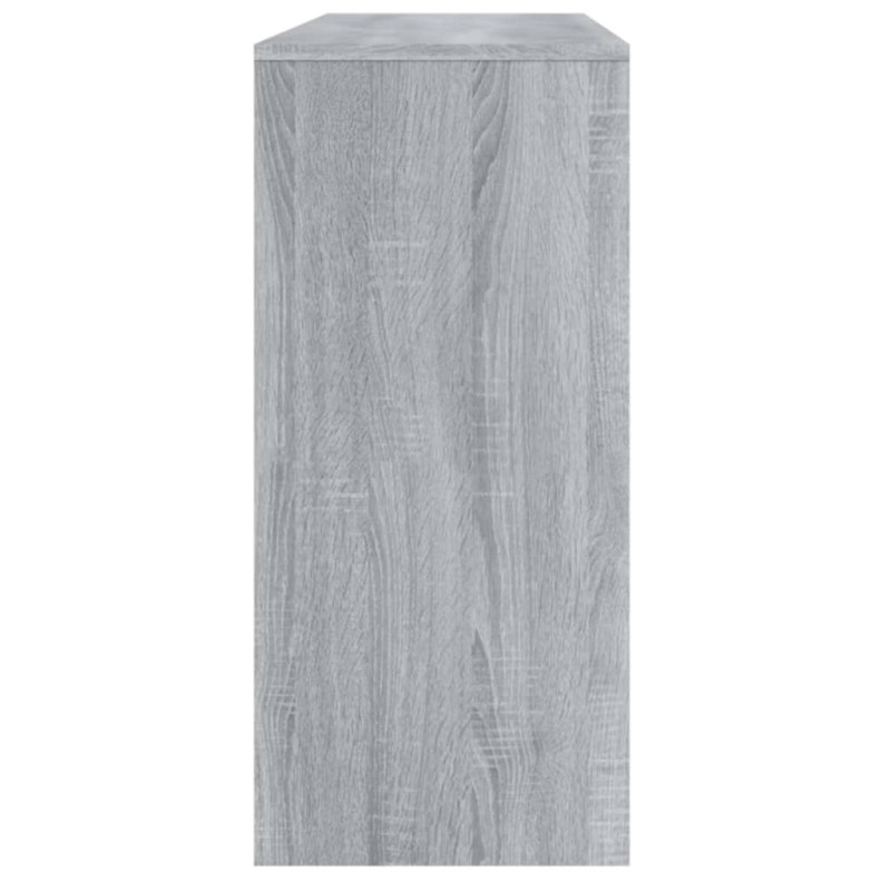 Stolik konsolowy, szary dąb sonoma, 100x35x76,5 cm