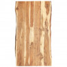 Blat, lite drewno akacjowe, 118x(50-60)x3,8 cm