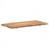 Blat, lite drewno akacjowe, 118x(50-60)x3,8 cm