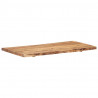 Blat, lite drewno akacjowe, 118x(50-60)x3,8 cm