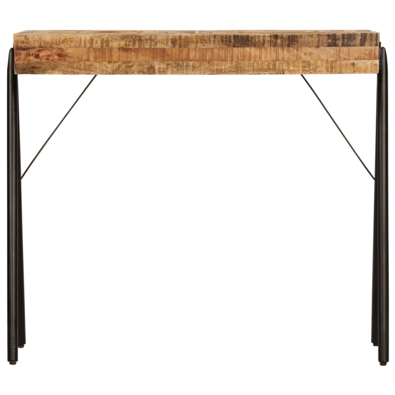 Stolik typu konsola z litego drewna mango, 80 x 40 x 75 cm