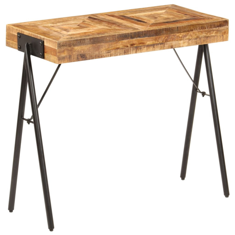 Stolik typu konsola z litego drewna mango, 80 x 40 x 75 cm