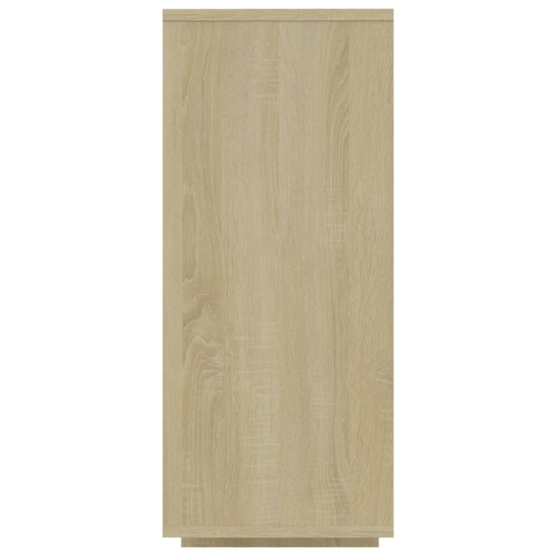 Szafka, dąb sonoma, 120x30x75 cm, materiał drewnopochodny