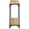 Stolik konsolowy, 110 x 30 x 75 cm, lite drewno mango