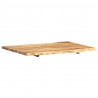 Blat, lite drewno akacjowe, 80x(50-60)x3,8 cm