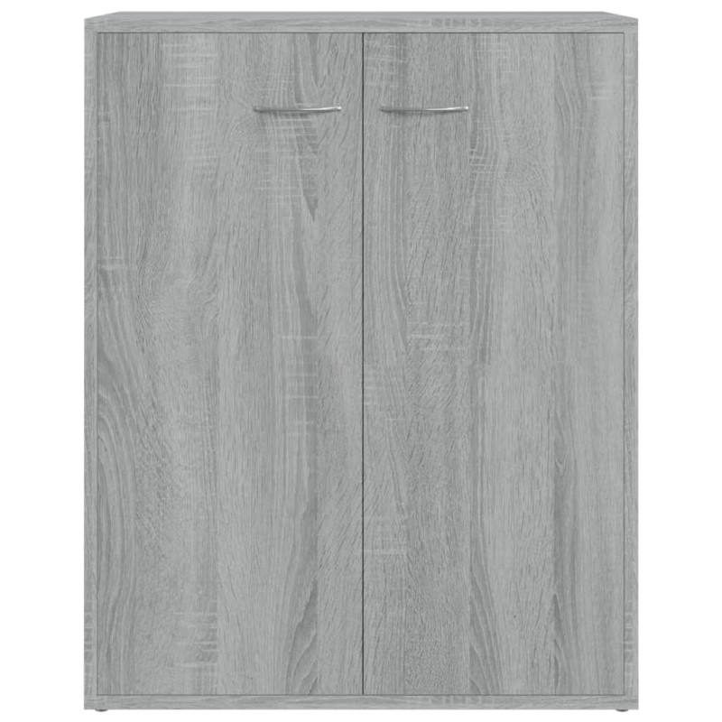 Szafka, szary dąb sonoma, 60x30x75 cm, materiał drewnopochodny