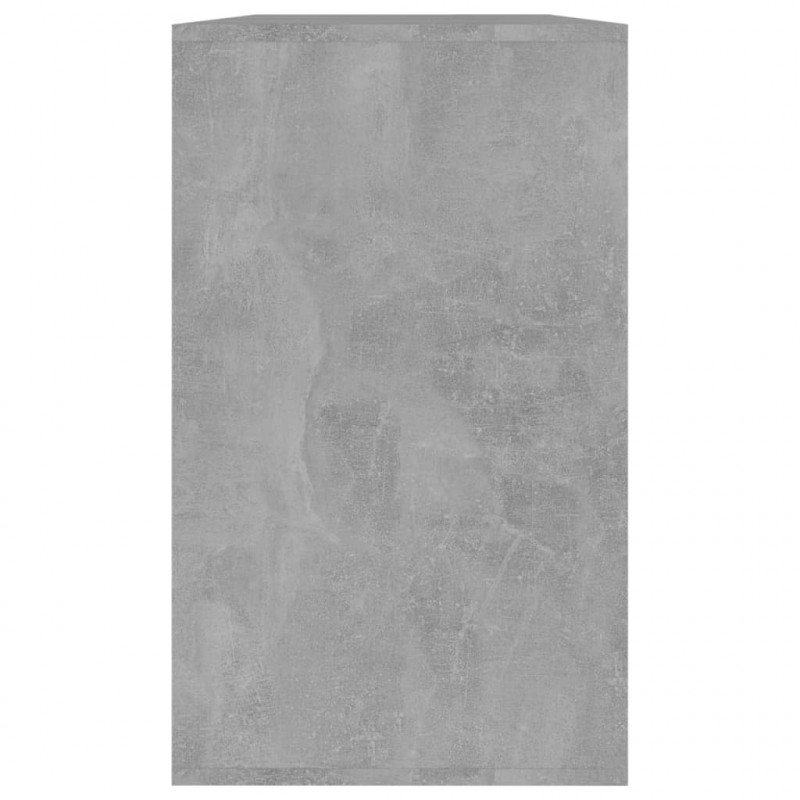 Szafka, szarość betonu, 120x41x75 cm, materiał drewnopochodny