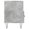 Szafka pod TV, szarość betonu, 80x36x50 cm