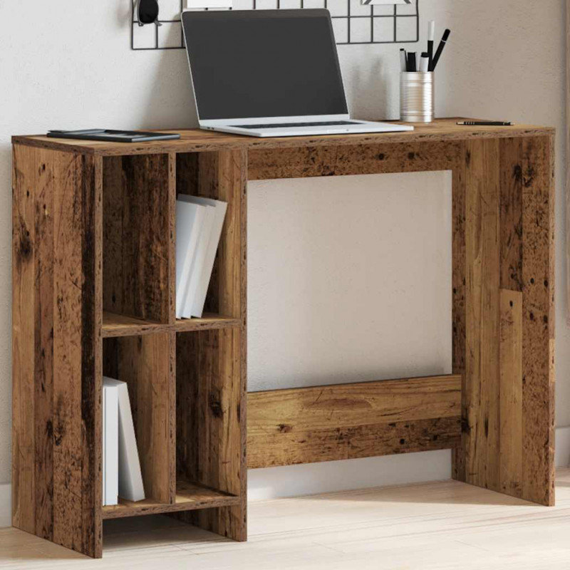Biurko, stare drewno, 102,5x35x75 cm, materiał drewnopochodny